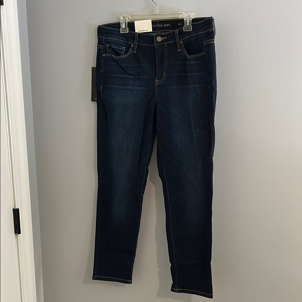 Calvin Klein Women's Dark Blue Jeans